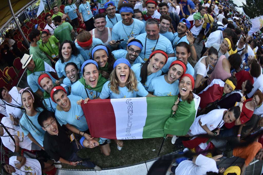 Cracovia 27 luglio 2016. GMG 2016
La festa dei giovani dall'Italia