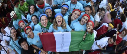 Cracovia 27 luglio 2016. GMG 2016
La festa dei giovani dall'Italia