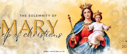 Banner Mary Help of Christians